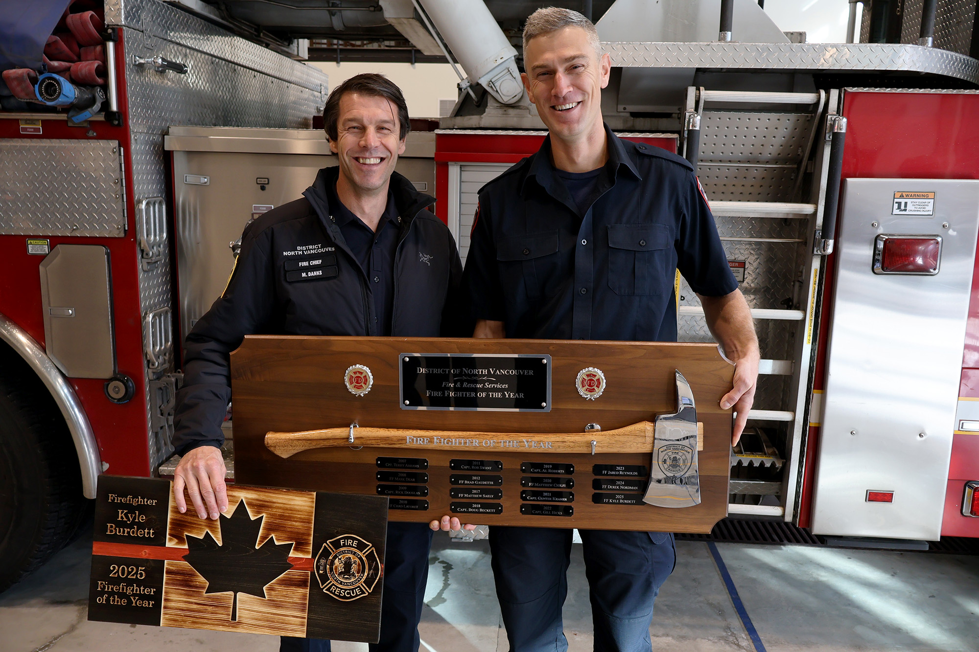 Kyle Ransom Fire Fighter Meet the DNVFRS Firefighter of the Year