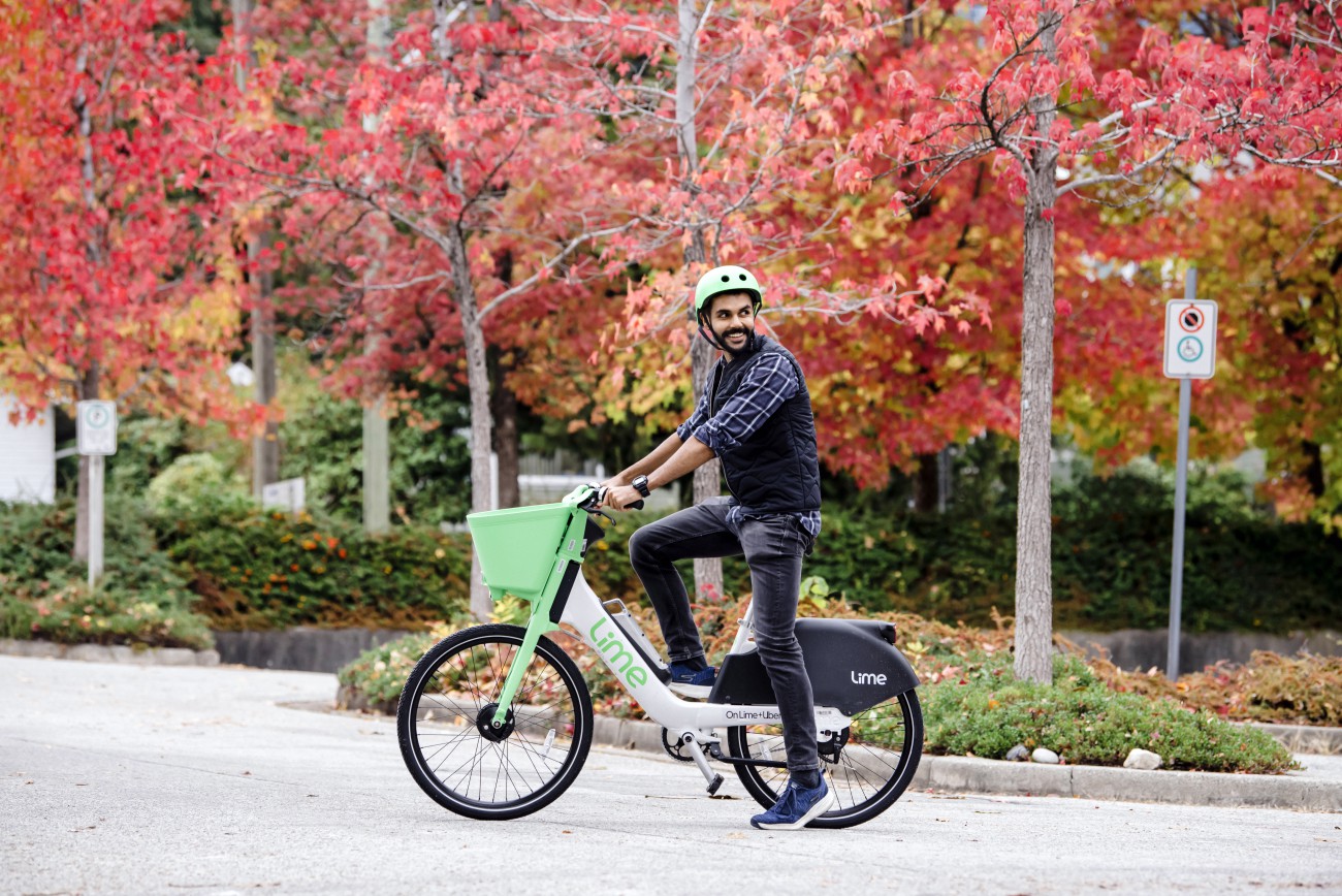 Lime bicycle fashion